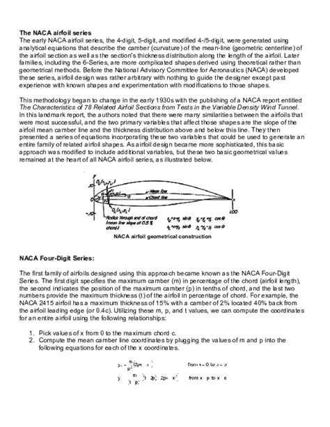 (PDF) The NACA airfoil series .